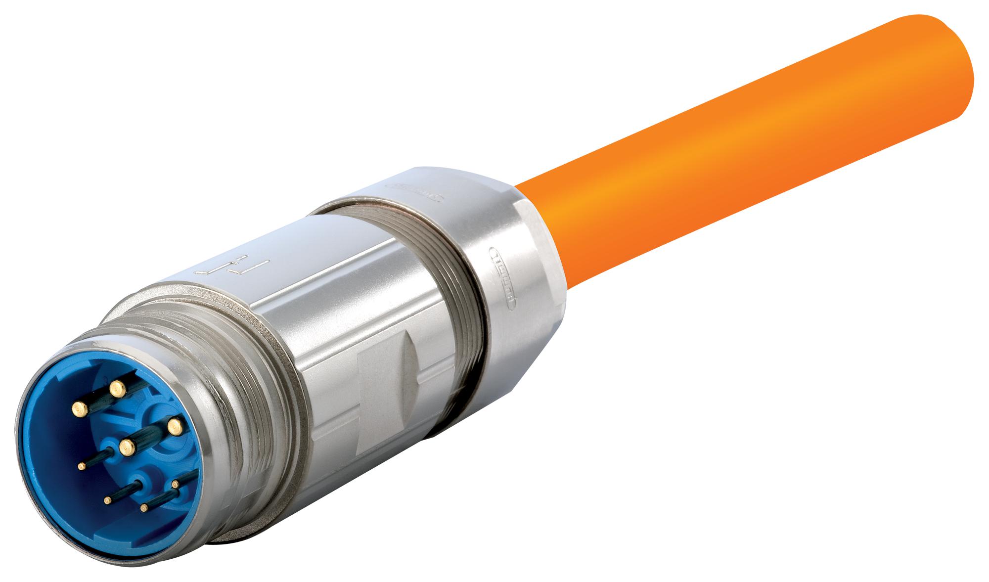 Circular Shell, TWILOCK Series, Hummel M23 Signal Circular Connectors, Copper Alloy Body, M23