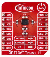 TRUSTMV3SHIELDTOBO1 Trust M Shield, OPTIGA, PSoC 62S2 Wi-Fi BT Pioneer Kits, SBC's, I2C