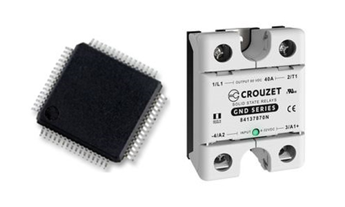 From microcontroller to power relay