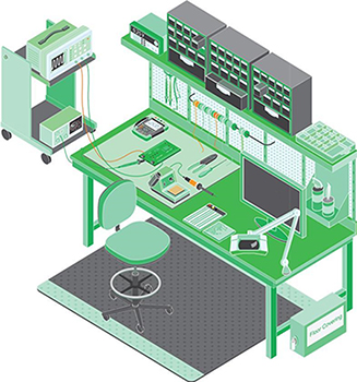 Technicians’ workbench