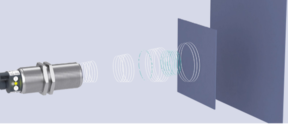 Retroreflective mode of operation in ultrasonic sensors